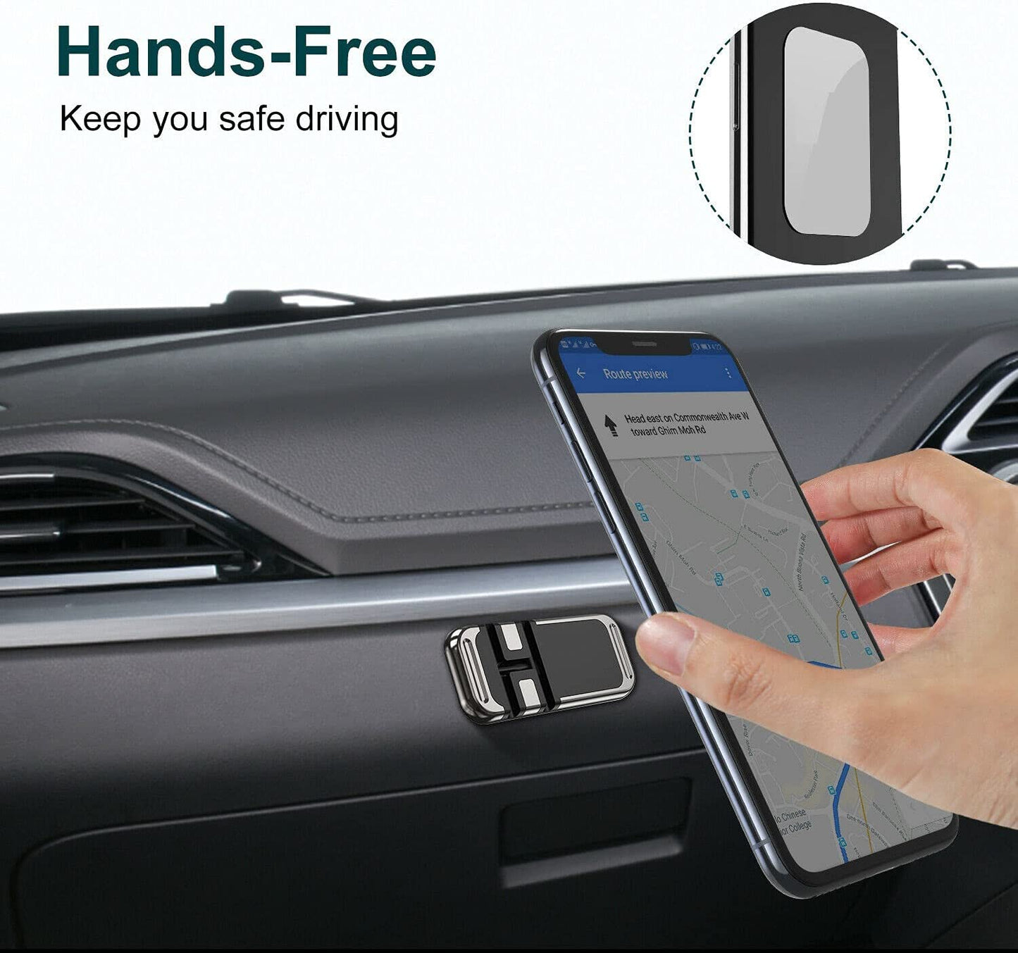 magnetic car phone holder