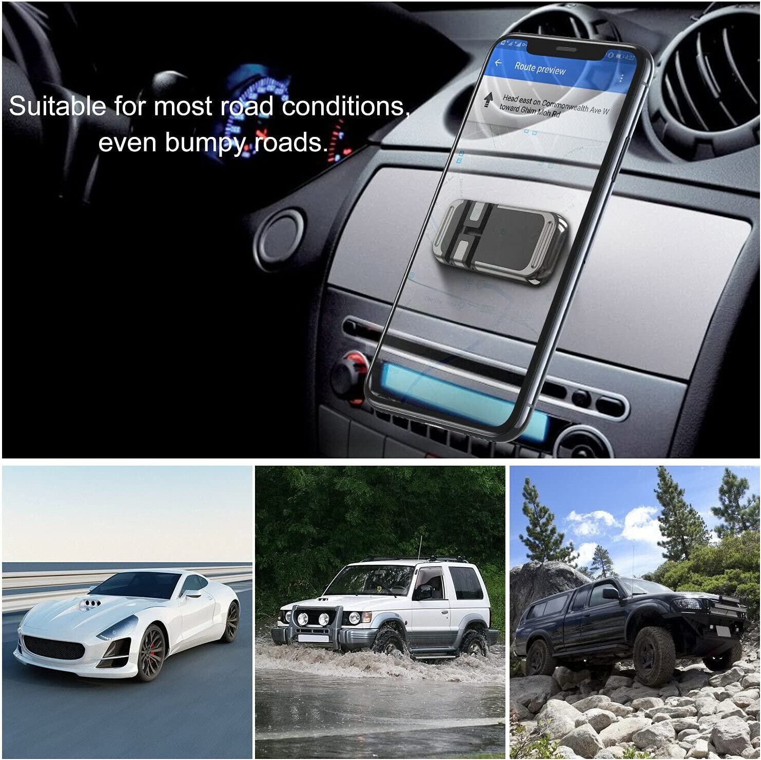 Universal In Car Magnetic Dashboard Stand Mount Ho... – Vicedeal - Foto 2