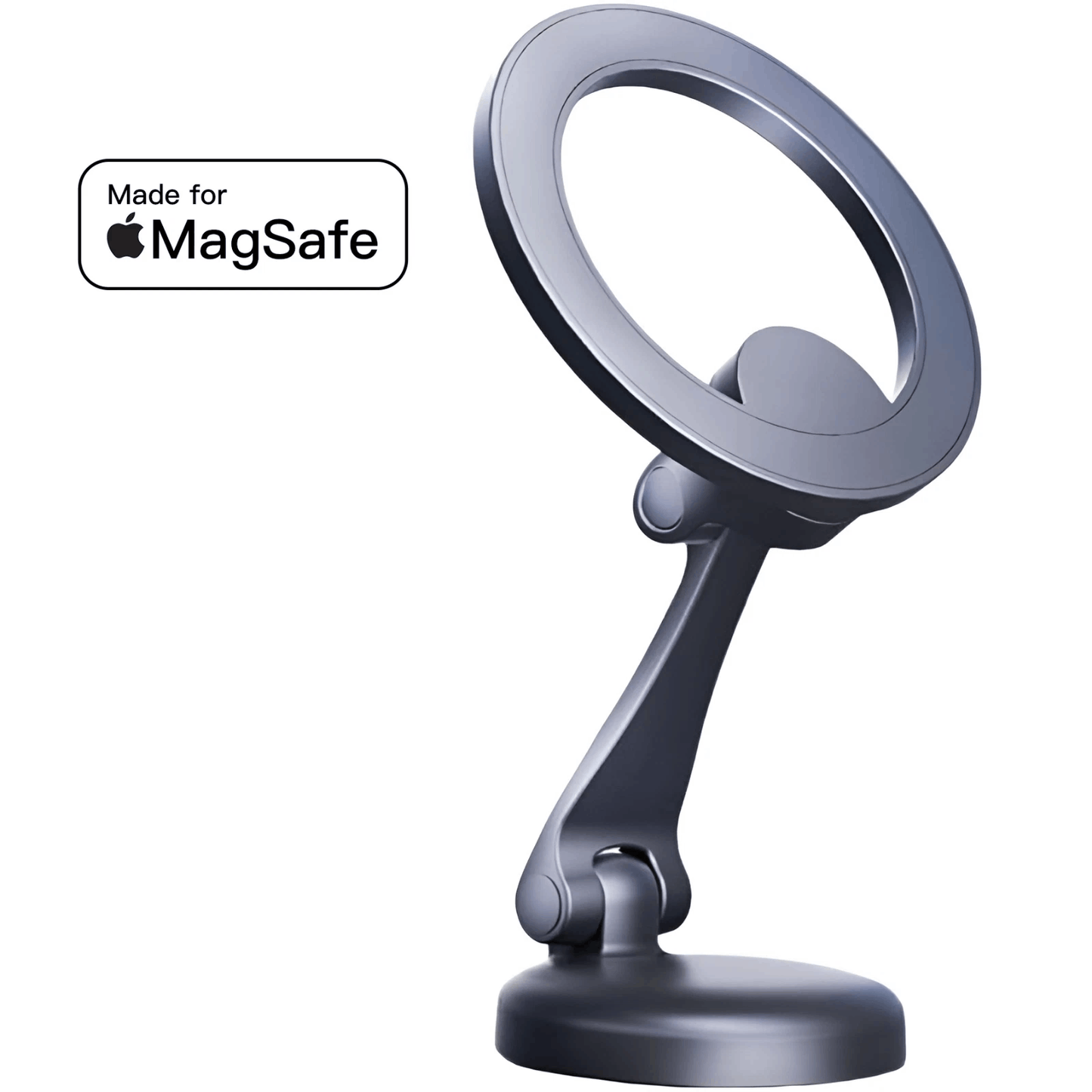 Magsafe Car Mount Magsafe Phone Holder for Cars Magnetic Phone Car Mount for iPhone Car Phone Holder Dashboard Fits iPhone 15 14 13 12 All Phones with Metal Ring